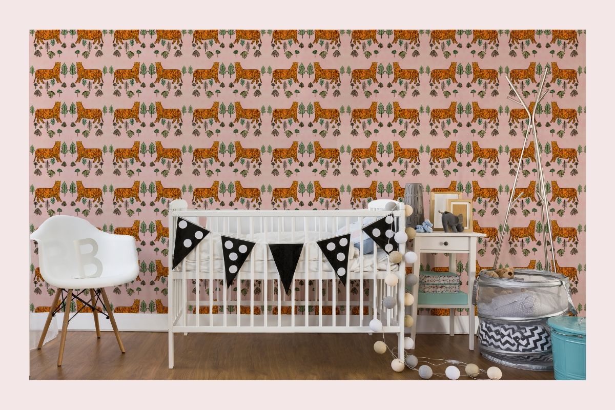 William Blake The Tyger inspired wallpaper