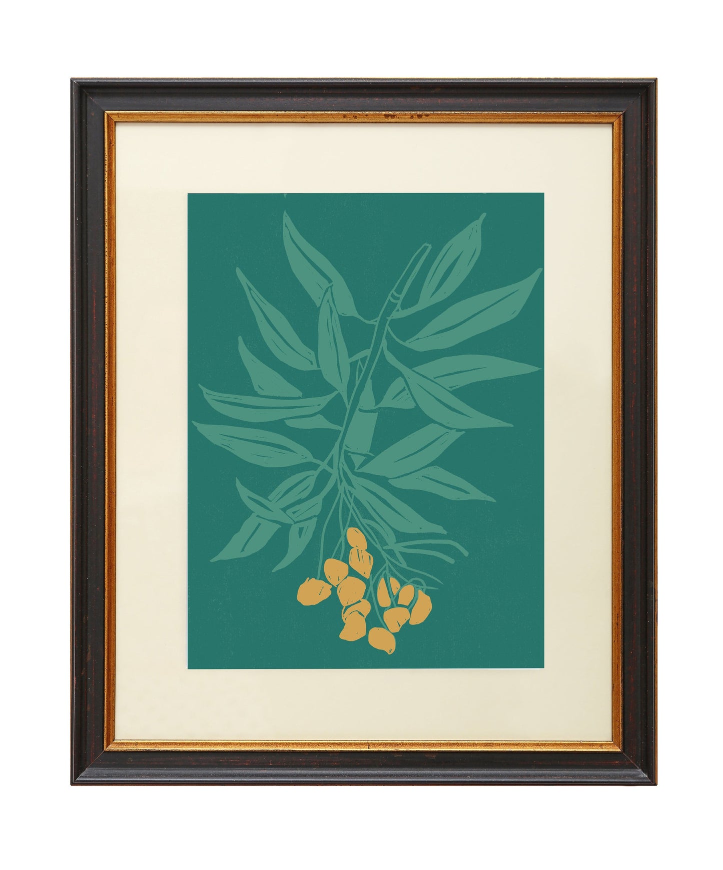 Giclee Print Giclée Print Branch of Mangos - Orange Fruit