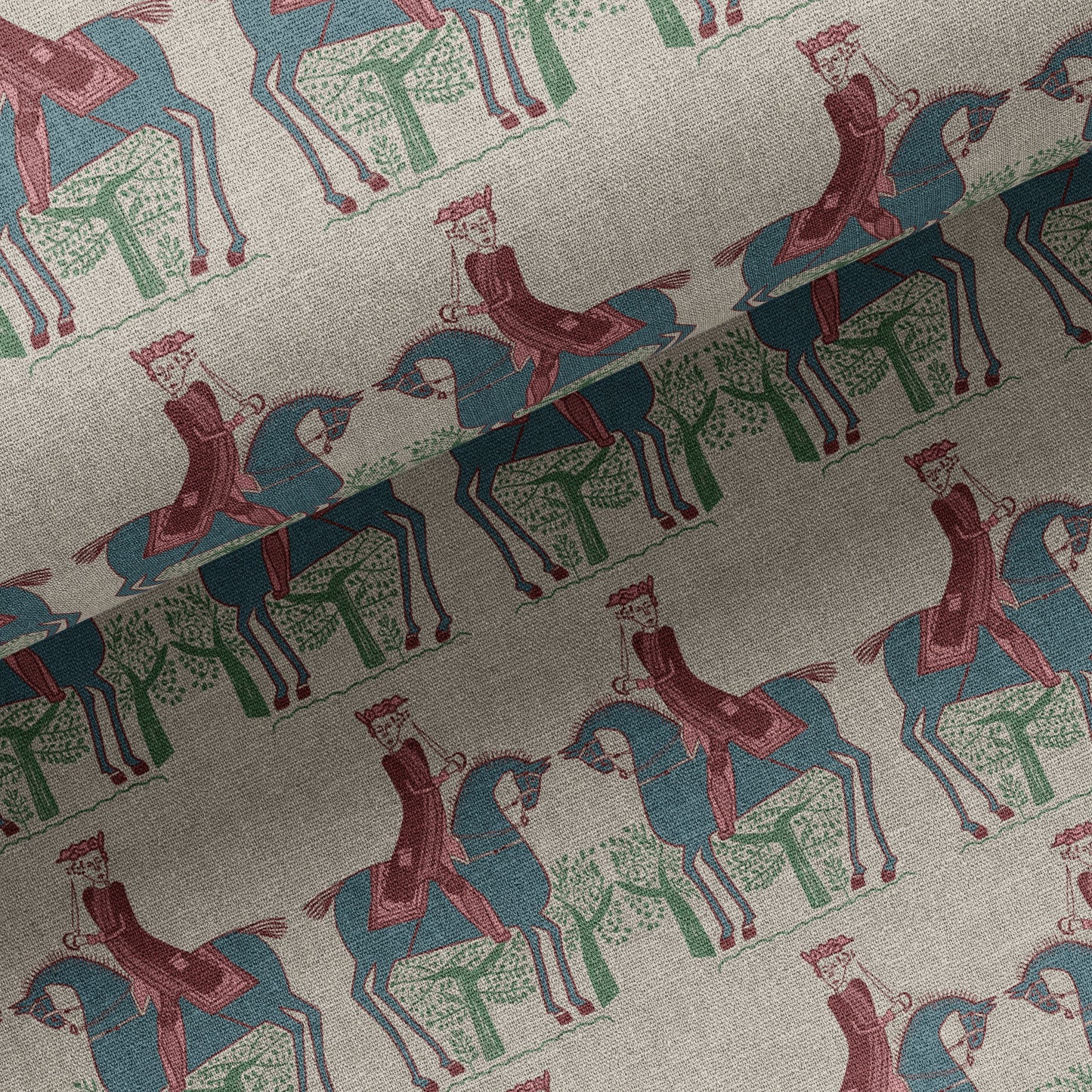 LINEN Red Coat Linen - Stone