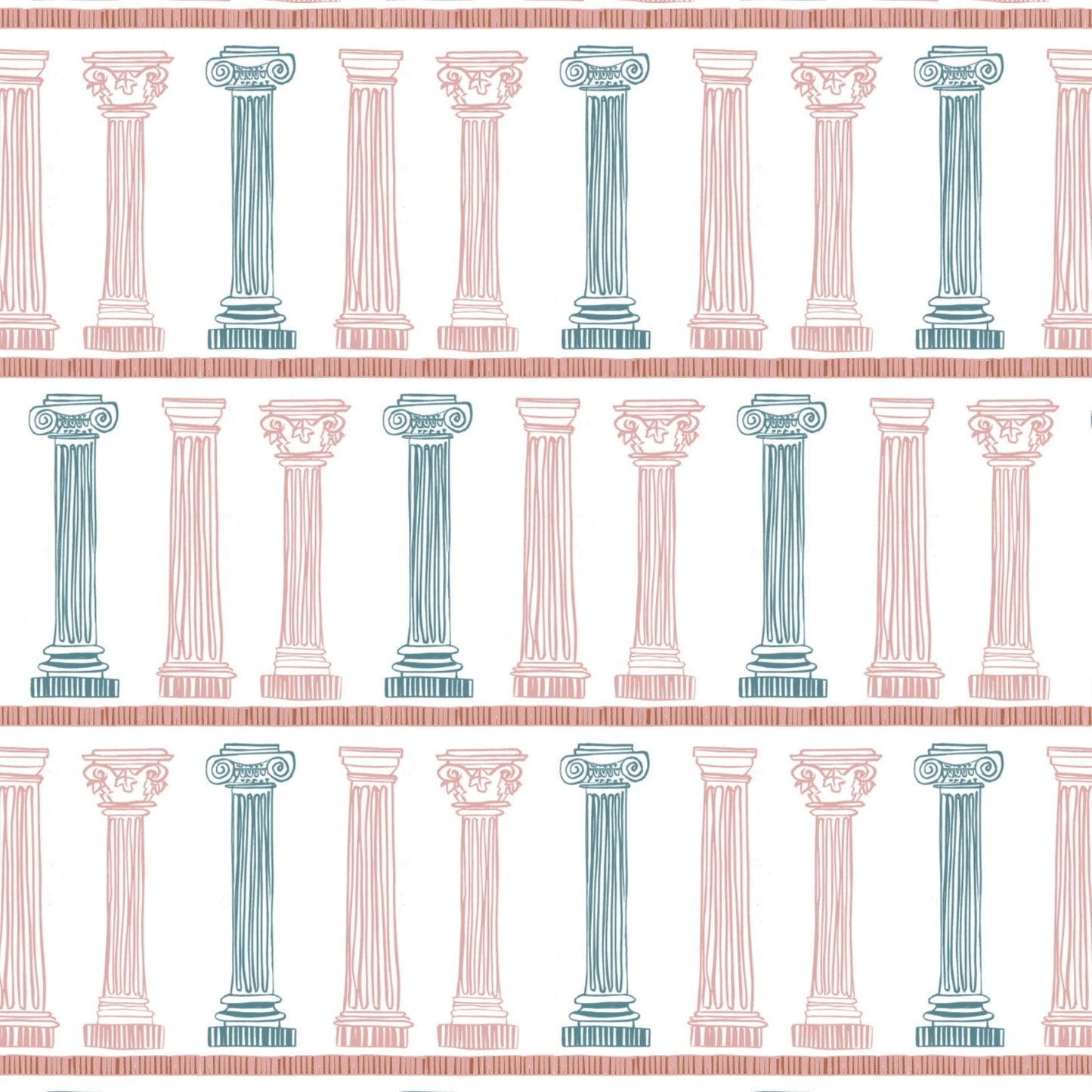 LINEN PER METRE Temple Linen - Pure White