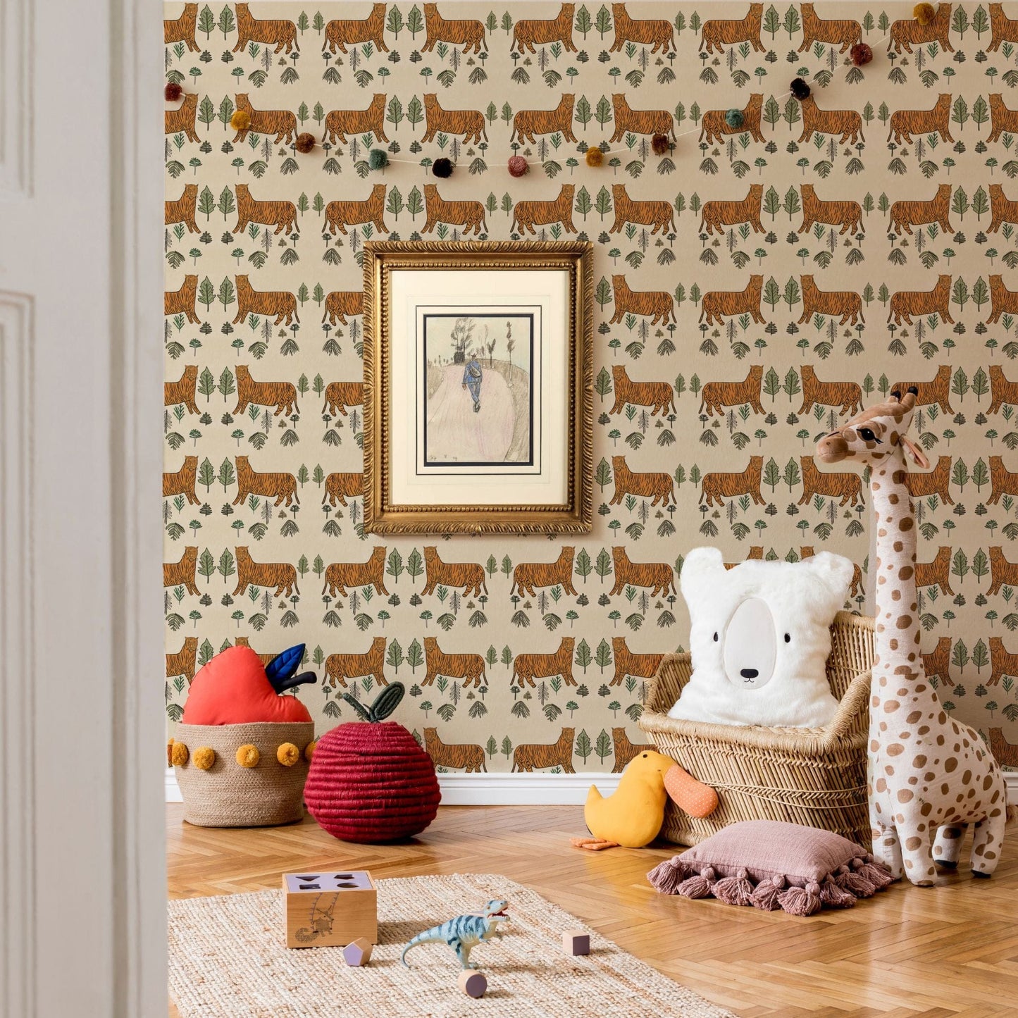 WALLPAPER Tiger Tiger Wallpaper - Jasper