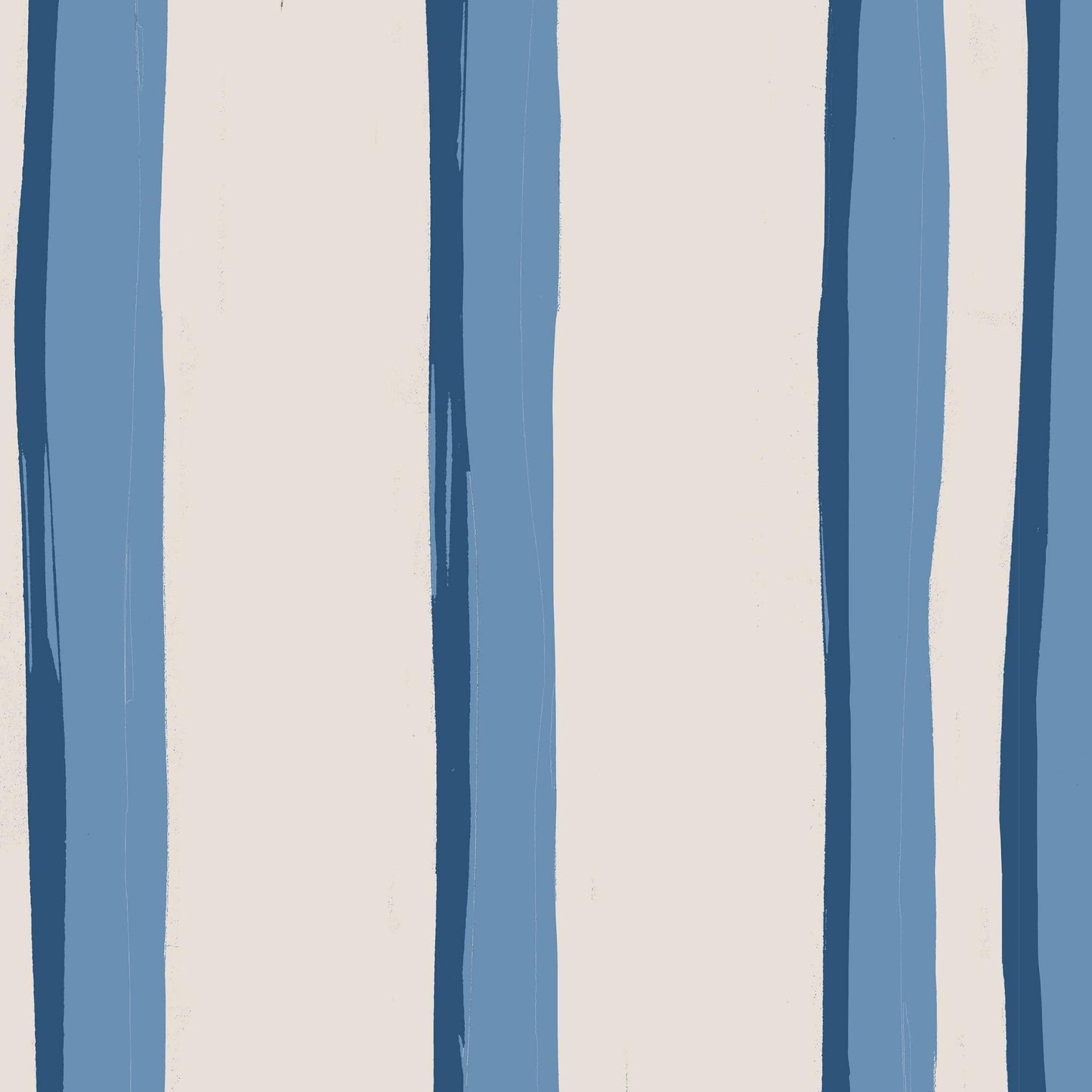 WALLPAPER Somerset Stripes Wallpaper - Blues