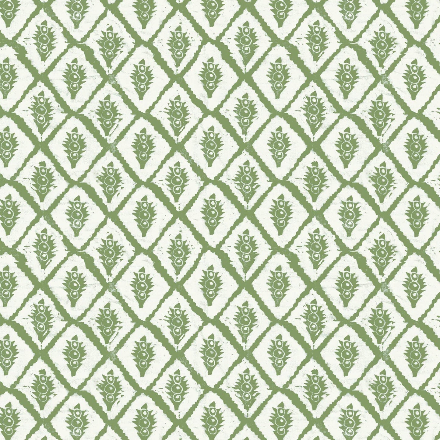 LINEN PER METRE Jaipur Linen - Greens