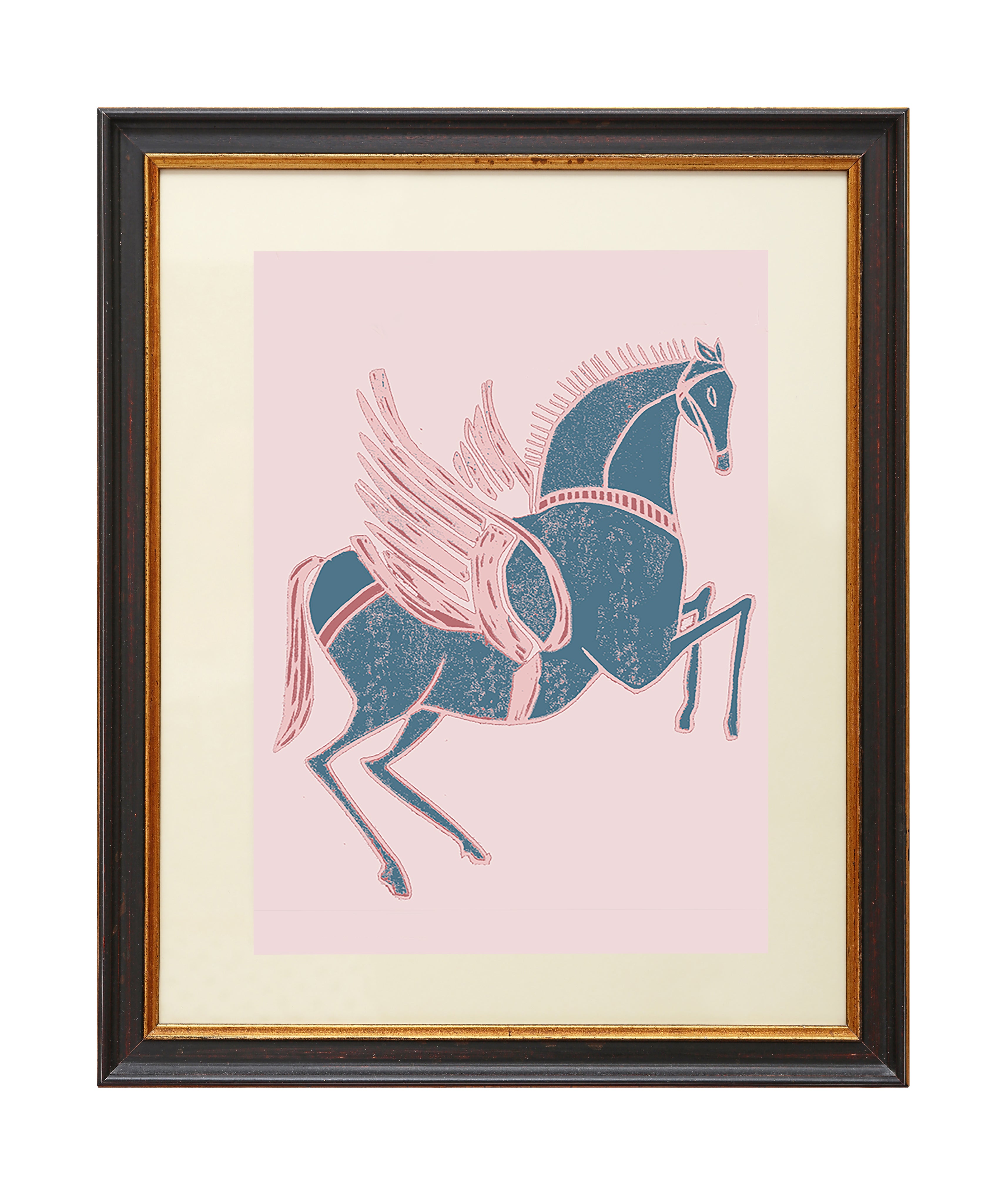 Pegasus Woodblock Print by Annika Reed Studio – Annika Reed Studio LTD