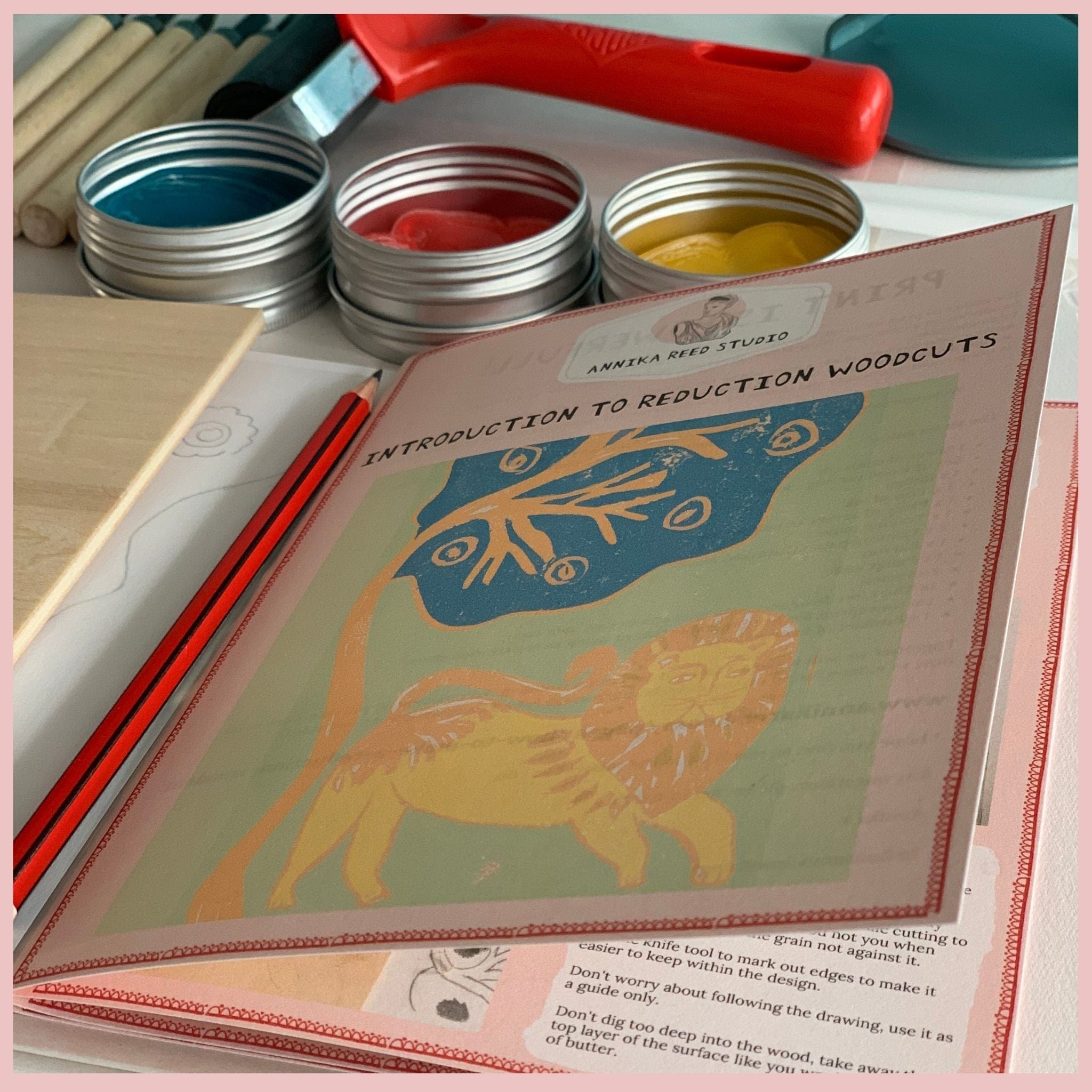 Woodblock Printing Kit by Annika Reed Studio – Annika Reed Studio LTD