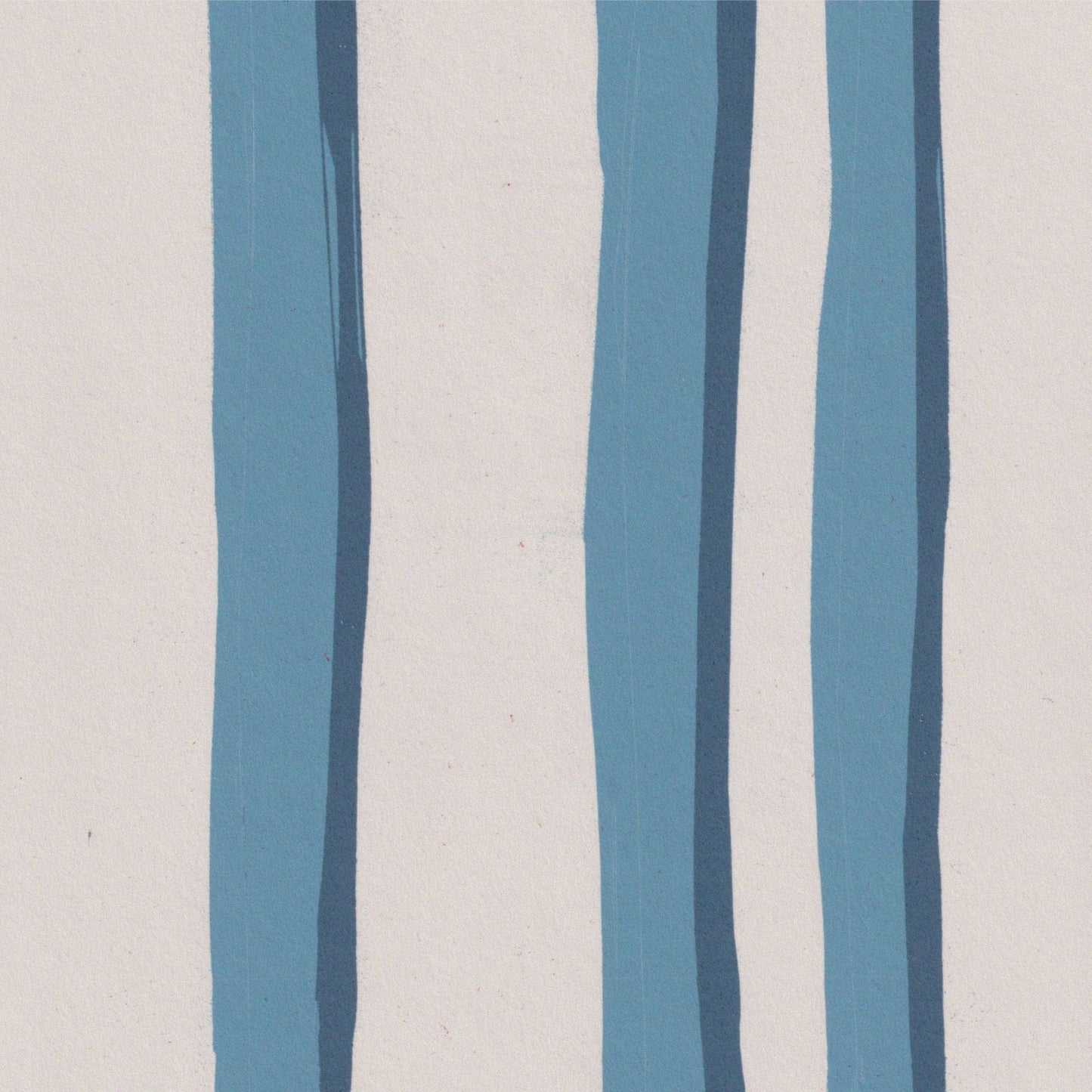 WALLPAPER Somerset Stripes Wallpaper - Blues