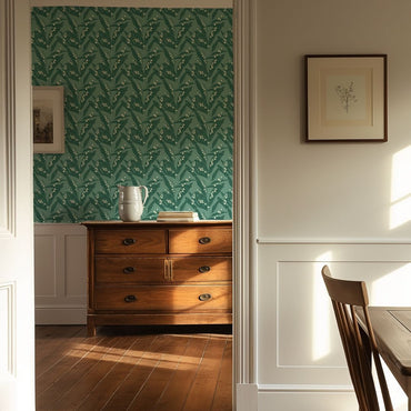 Green Wallpaper: Design Ideas for Every Room