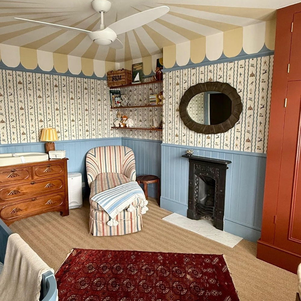 The Best Circus Wallpaper for Whimsical Kids’ Rooms