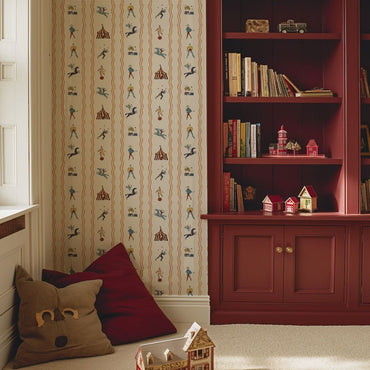 Circus Wallpaper: The Story Behind Run Away to the Circus and the Parade Collection