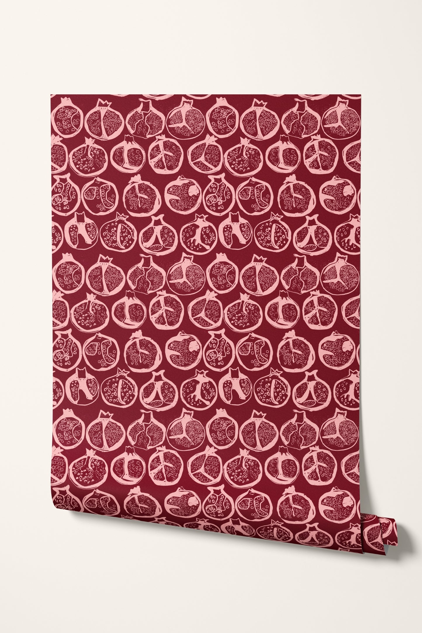 
                  
                    Pomegranate Wallpaper - Raspberry
                  
                