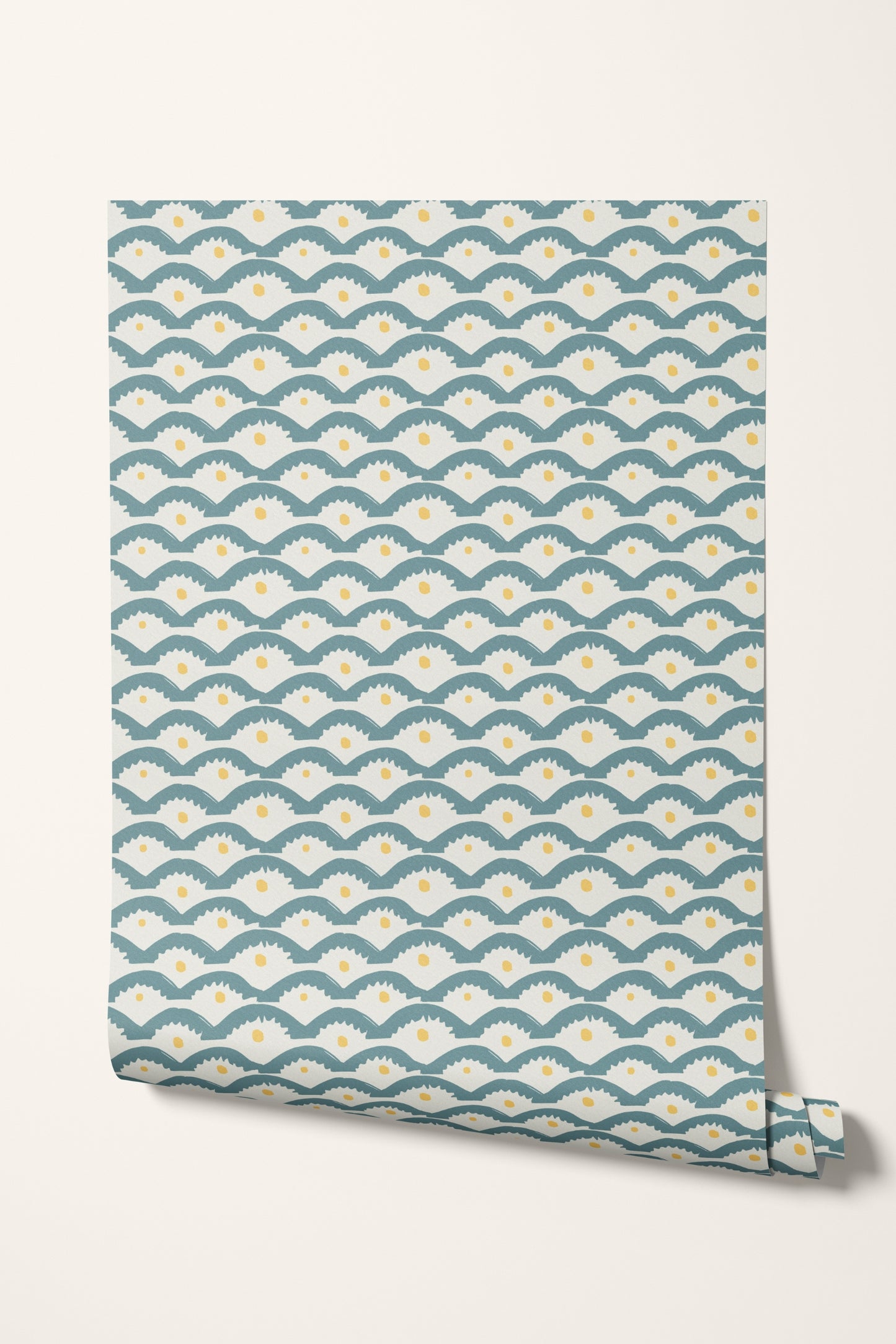 
                  
                    Wiggly Squiggly Wallpaper ~ Blue and Yellow
                  
                