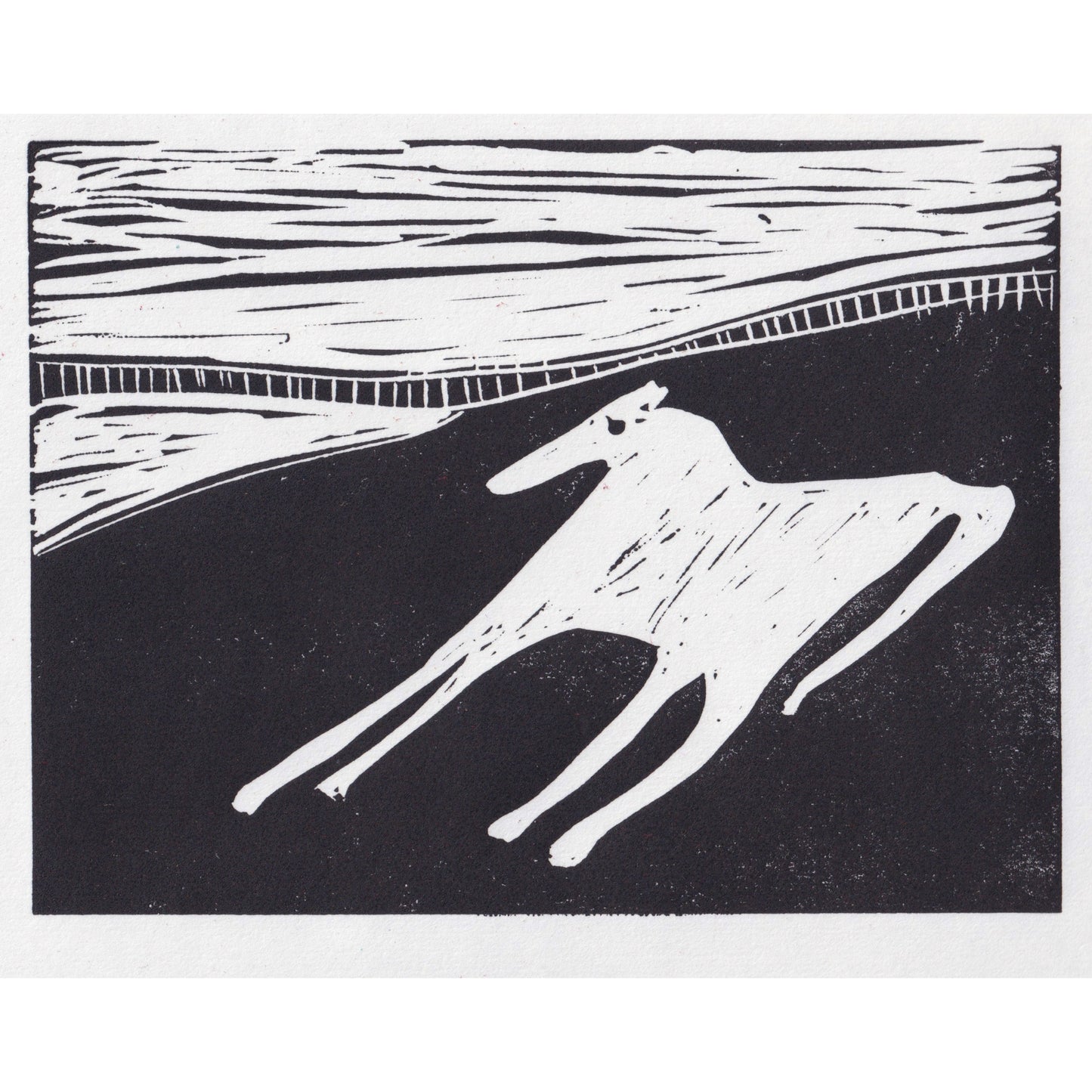 
                  
                    Original Print of the Month - Westbury White Horse
                  
                