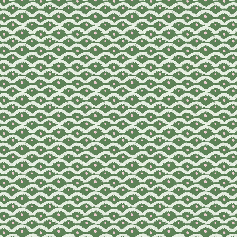 
                  
                    Wiggly Squiggly Wallpaper ~ Emerald Green
                  
                