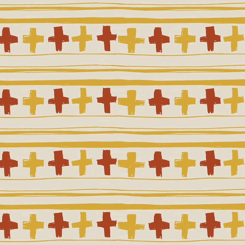 
                  
                    Cross Stitch Wallpaper - Orange Yarn
                  
                