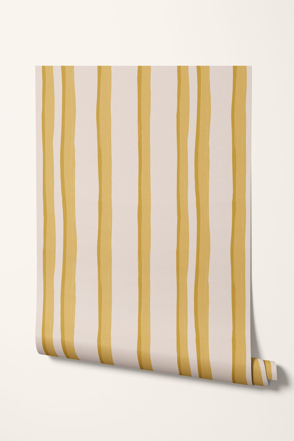 Somerset Stripes Wallpaper - Yellows