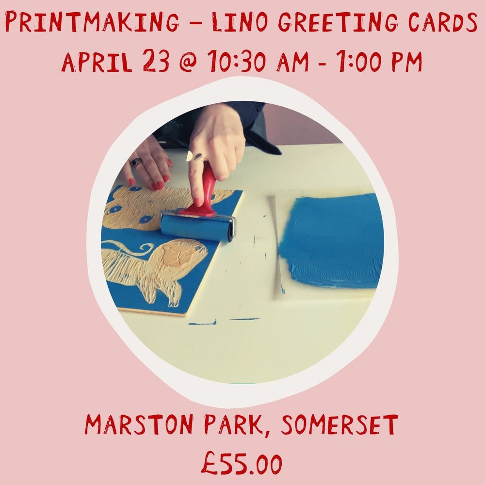 
                  
                    Annika Reed Studio  Lino Greeting Card Workshop
                  
                