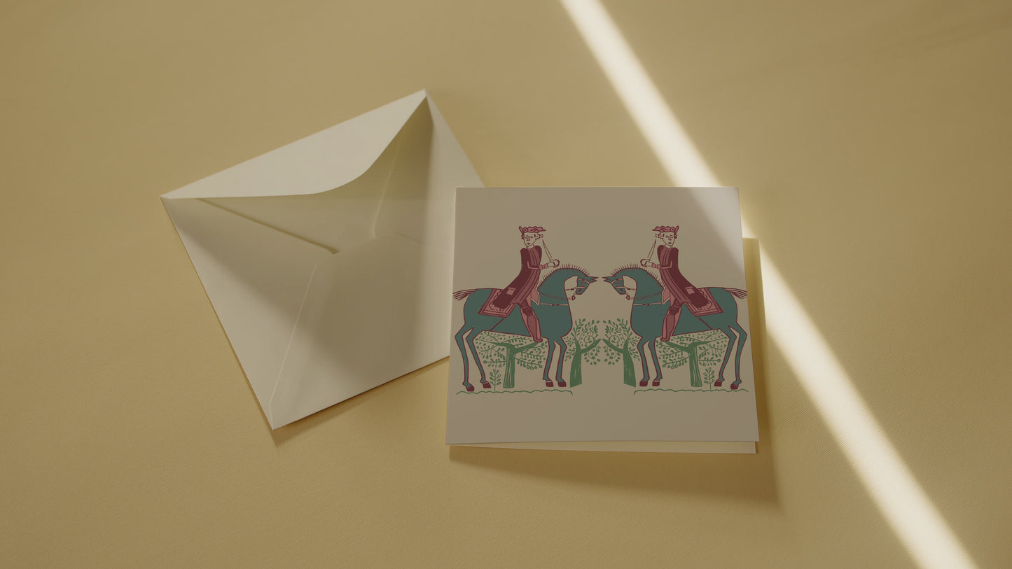 
                  
                    Load and play video in Gallery viewer, Greetings Card Red Coat
                  
                
