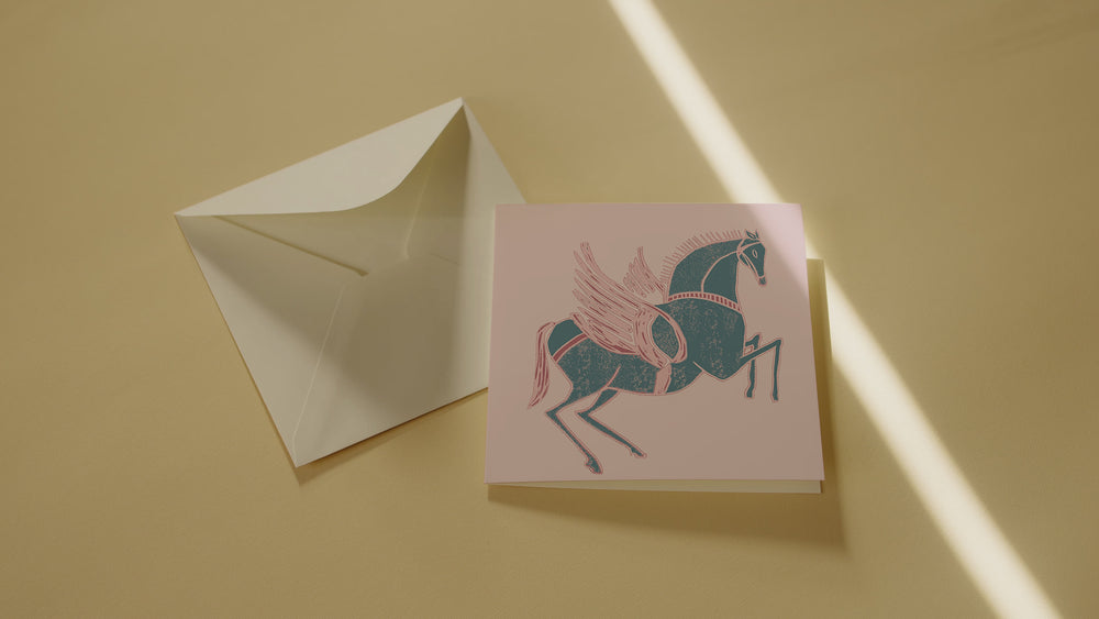 
                  
                    Load and play video in Gallery viewer, Greetings Card Pegasus
                  
                