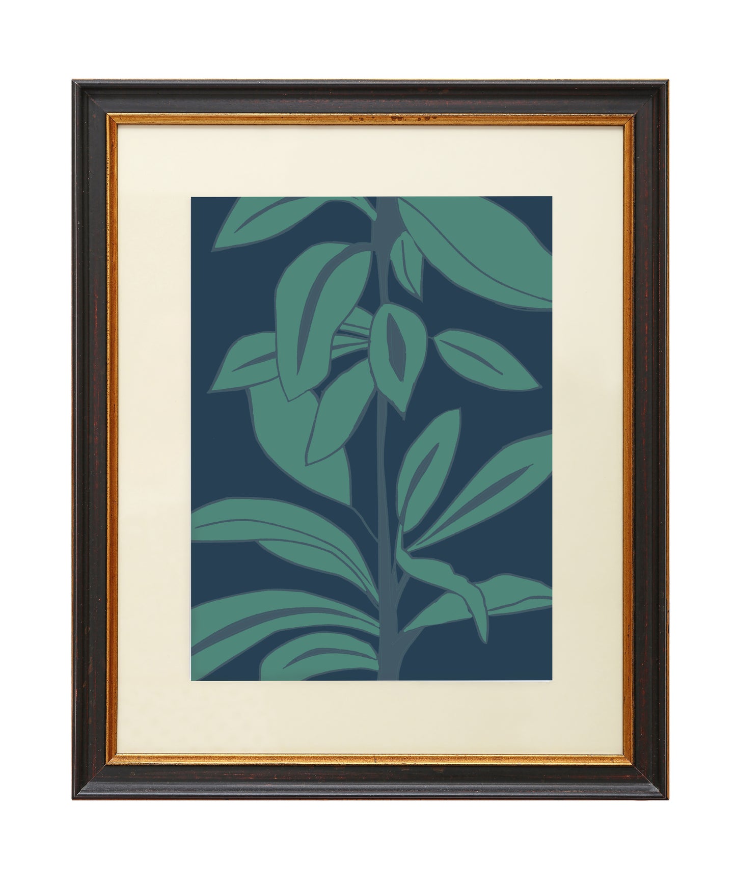 
                  
                    Giclée Print Rubber Plant - Leaves at Midnight
                  
                