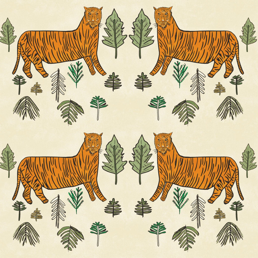 WALLPAPER ROLL Tiger Tiger Wallpaper - Jasper