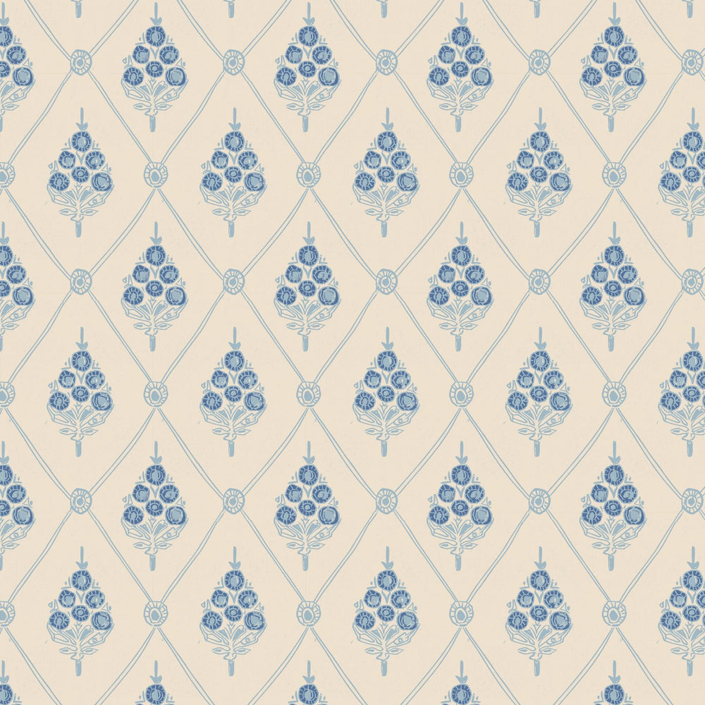 Agra Recycled Velvet - Aqua