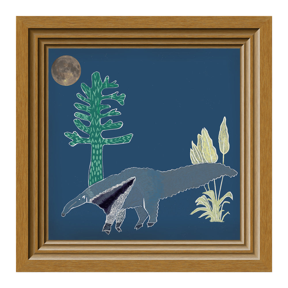 
                  
                    Giclée Print The Anteater - Midnight Blue
                  
                