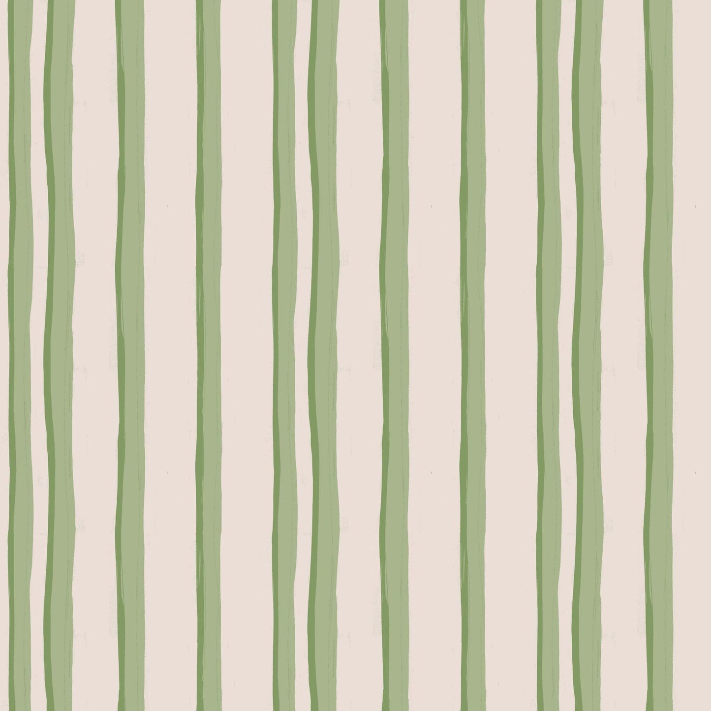 LINEN PER METRE Somerset Stripes Linen - Green