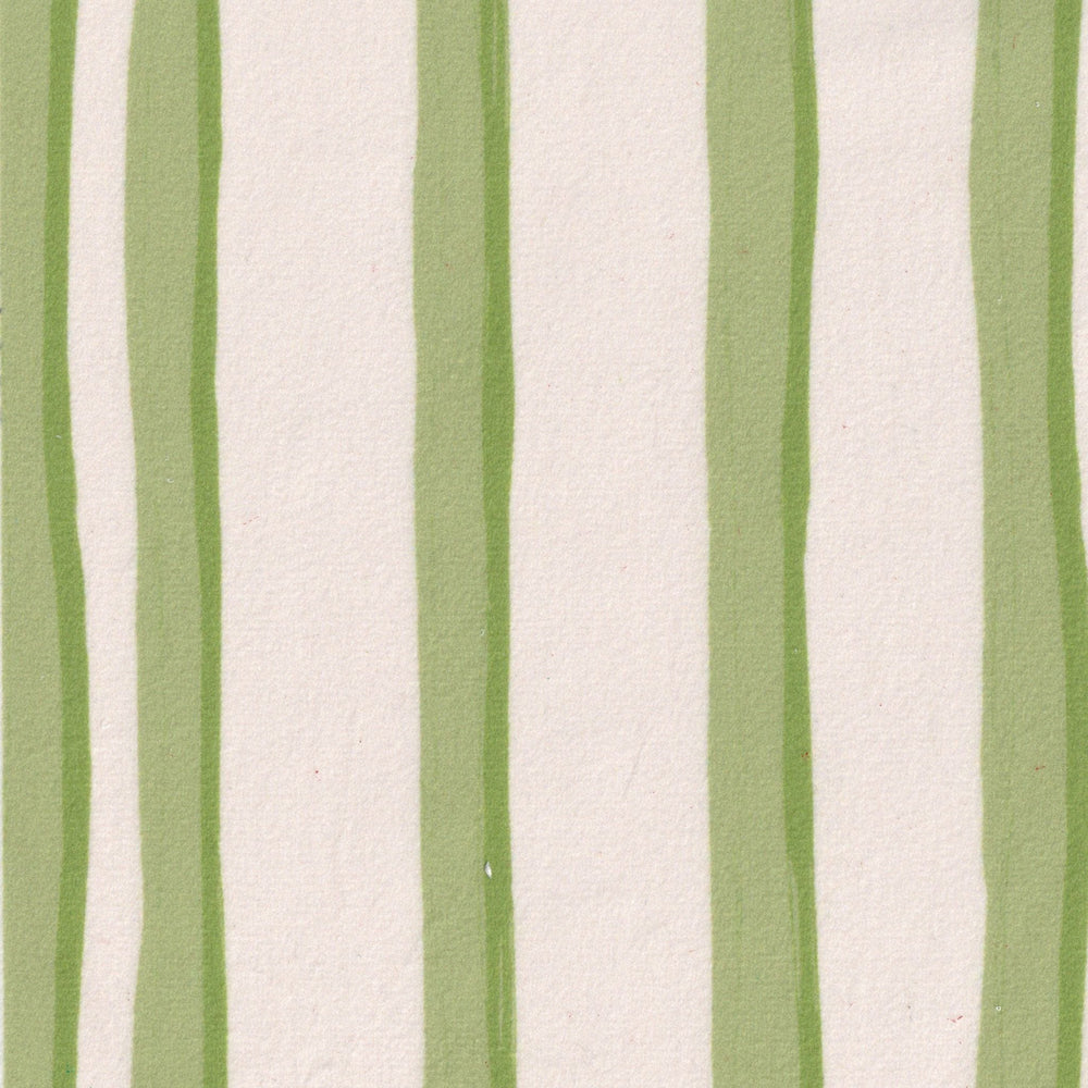 Velvet SAMPLE Somerset Stripes Recycled Velvet - Green