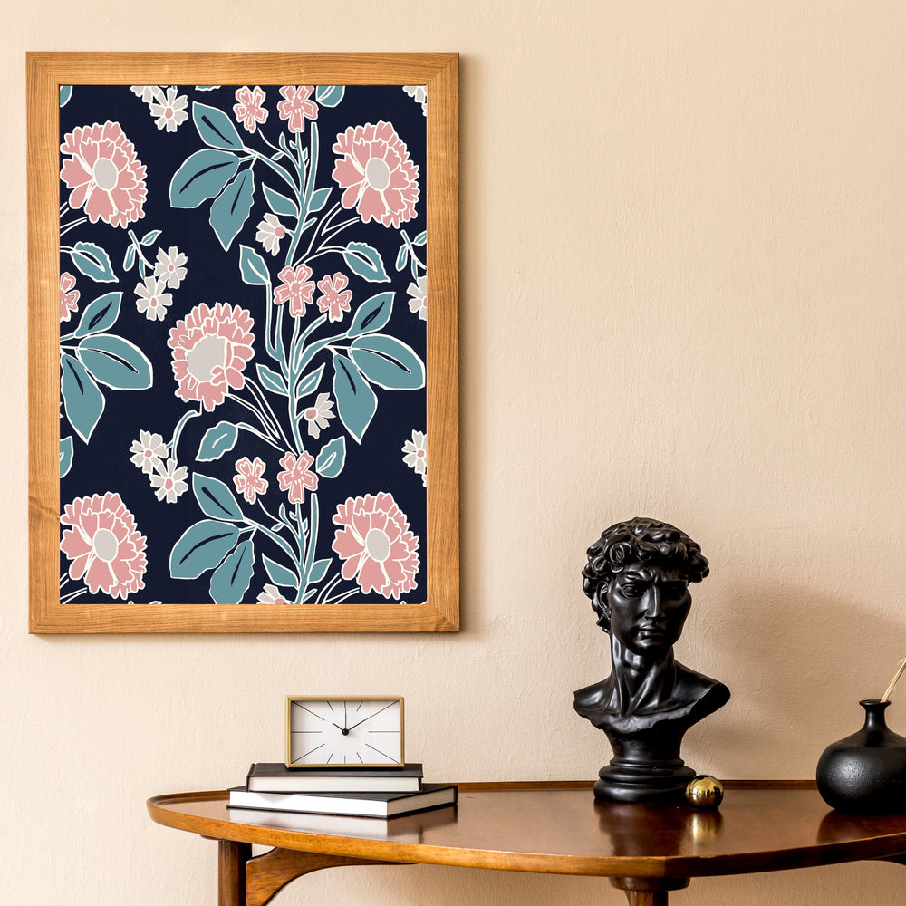 
                  
                    Giclée Print Honiton Lace - Noir
                  
                