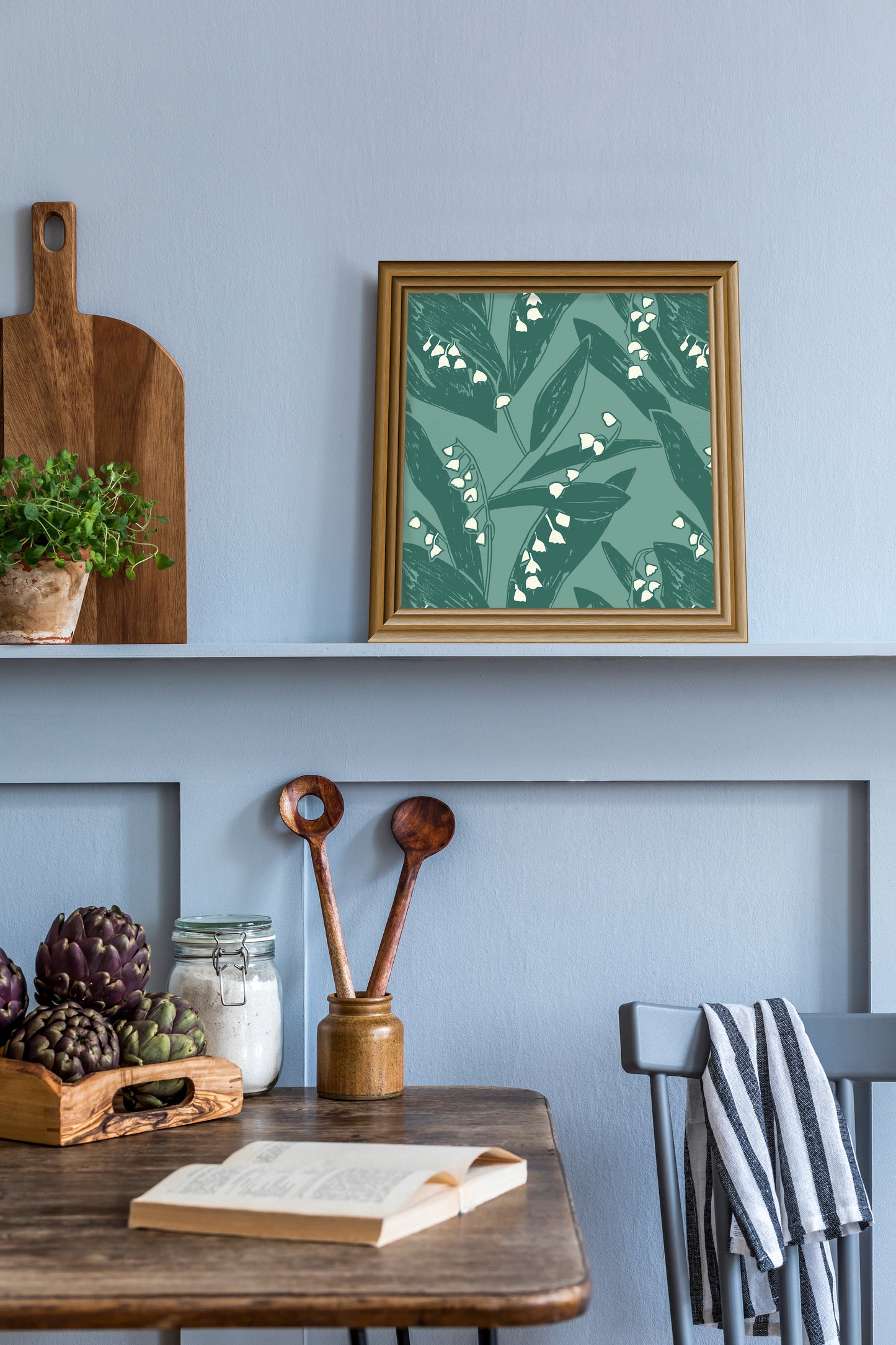
                  
                    Giclée Print Lily of the Valley - Valley Green
                  
                