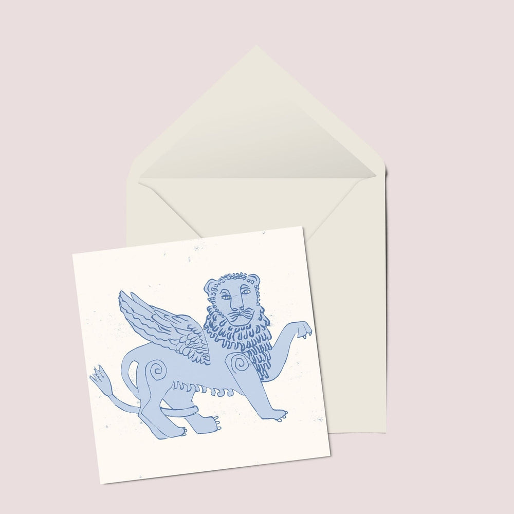 
                  
                    Greeting Card Greetings Card Winged Lion
                  
                