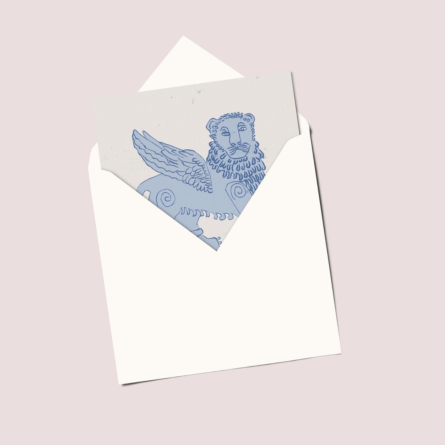 
                  
                    Greeting Card Greetings Card Winged Lion
                  
                