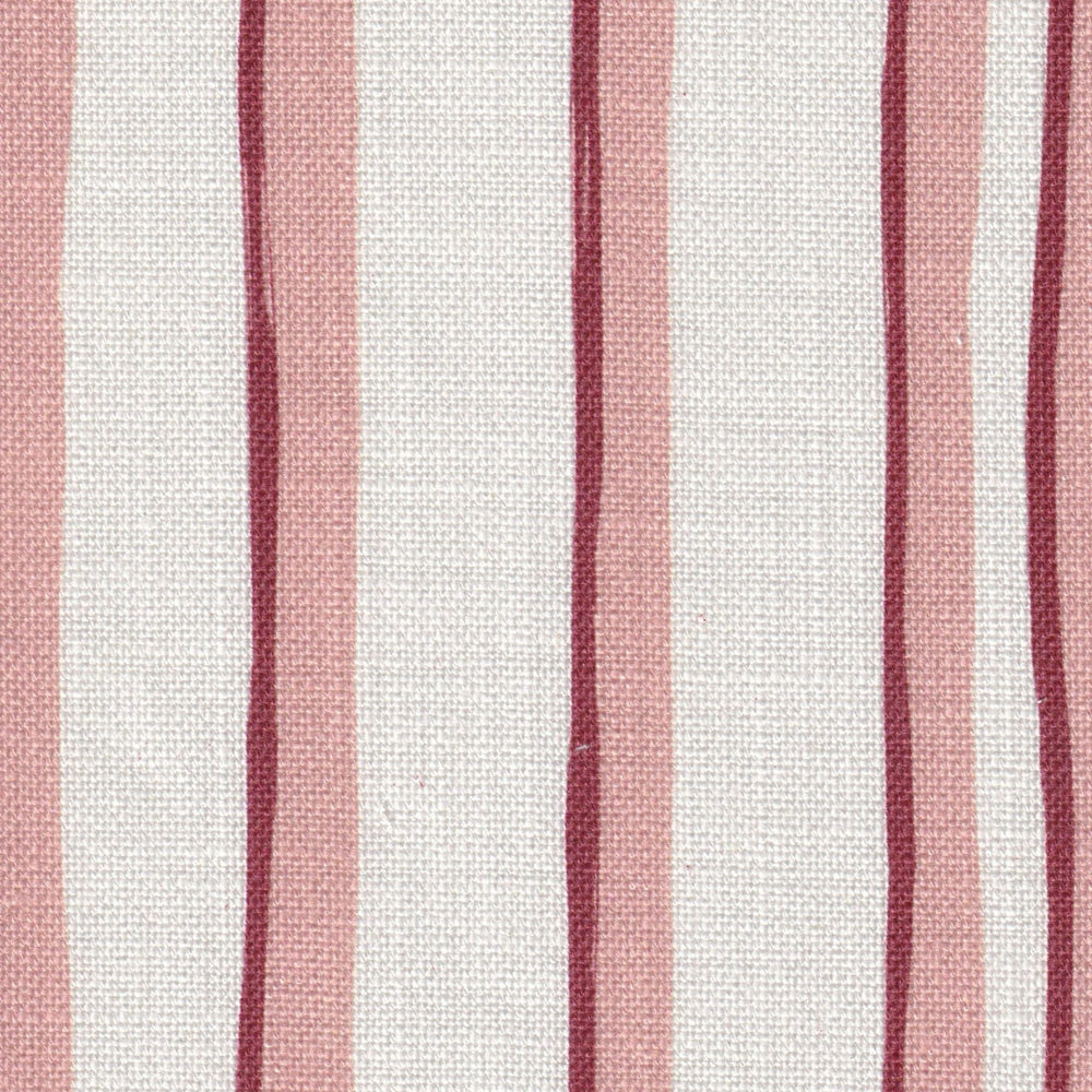 LINEN PER METRE Somerset Stripes Linen - Pinks