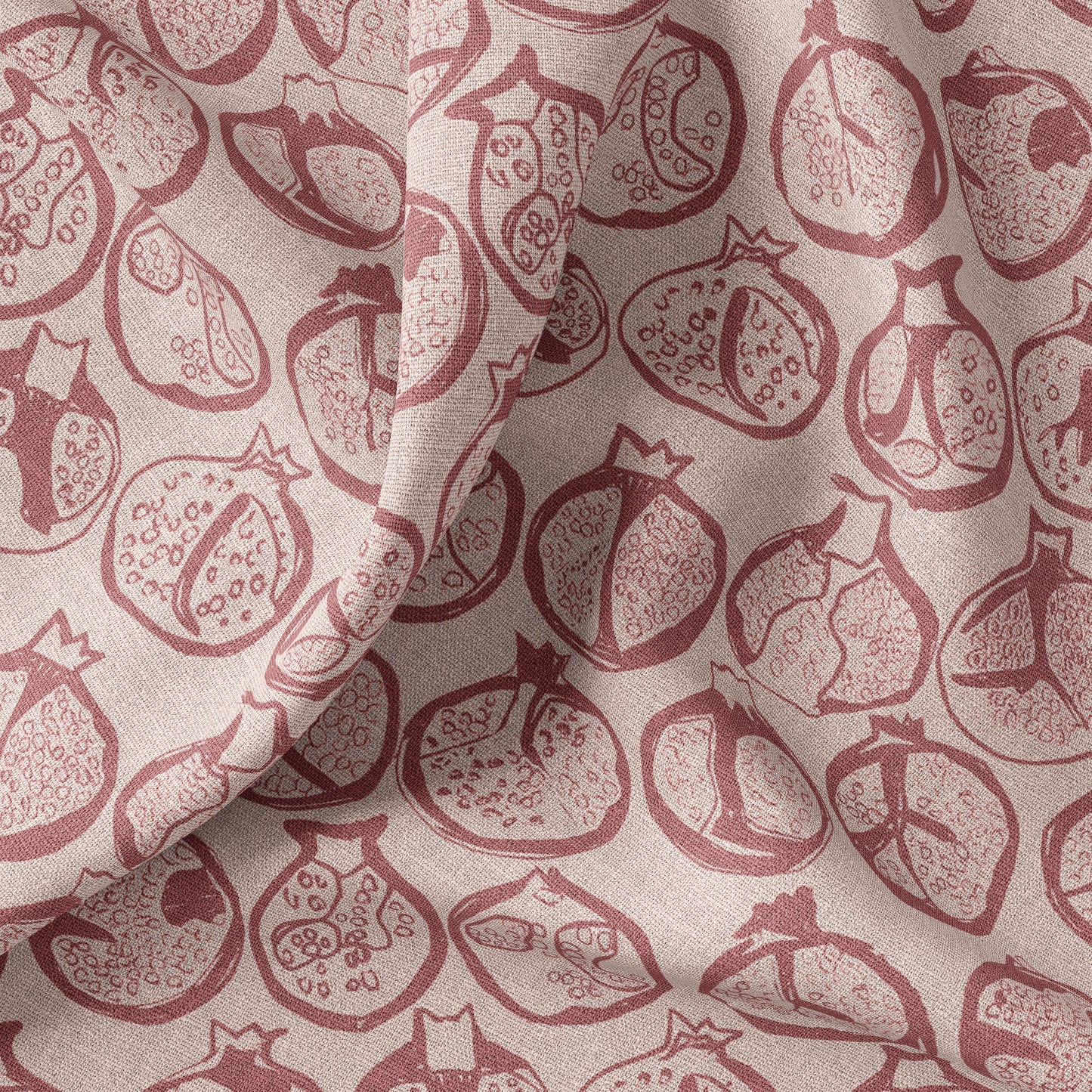 LINEN SAMPLE Pomegranate Linen - Dusk