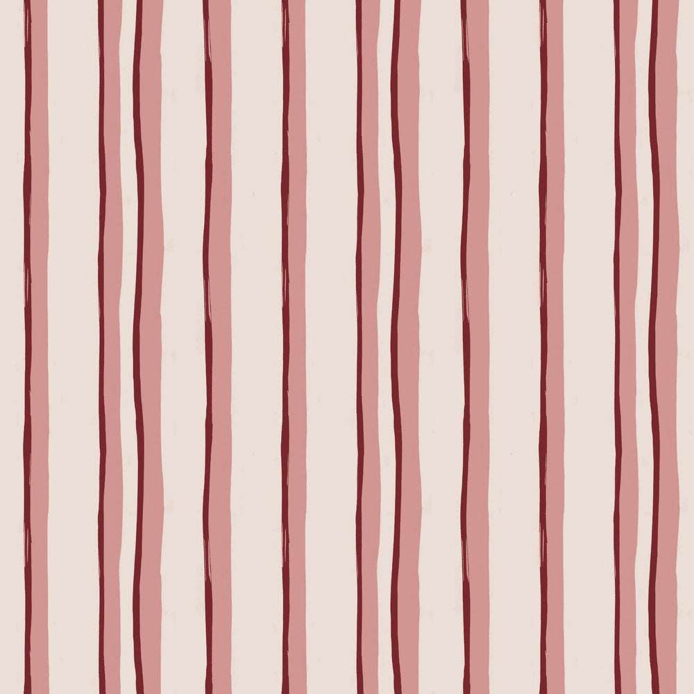 Velvet PER METRE Somerset Stripes Recycled Velvet - Pinks