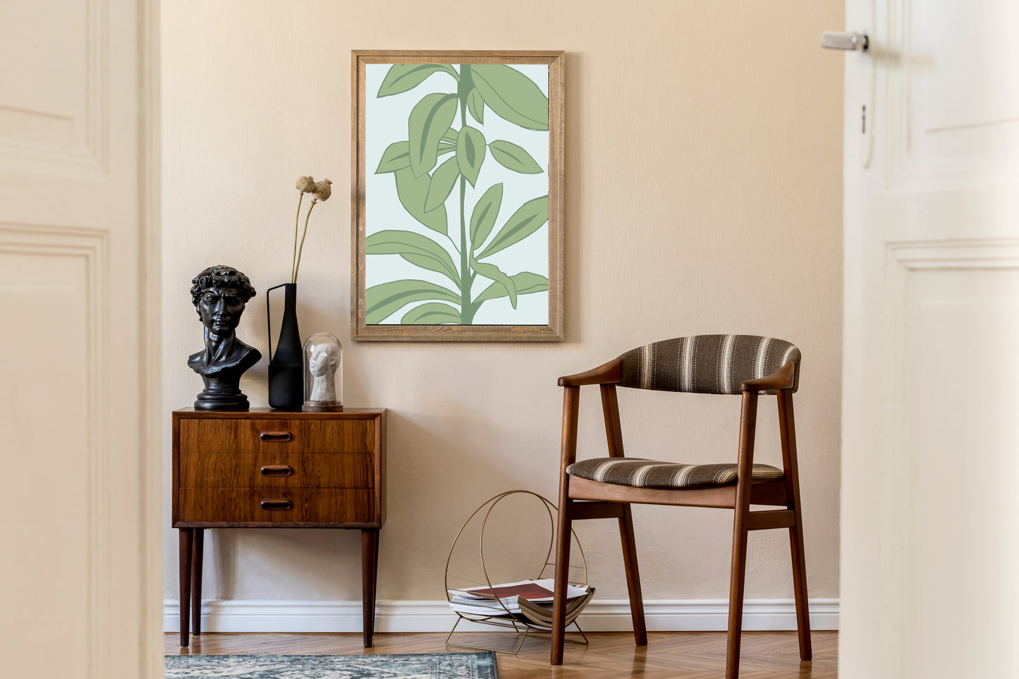 
                  
                    Giclée Print Rubber Plant - Blue Rubber
                  
                