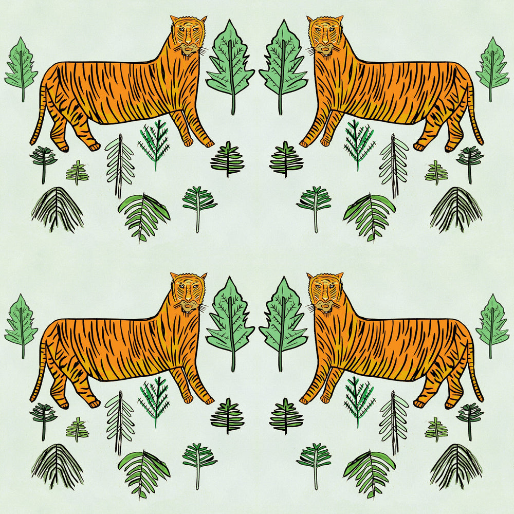 WALLPAPER SAMPLE SAMPLE - Tiger Tiger Serpentine