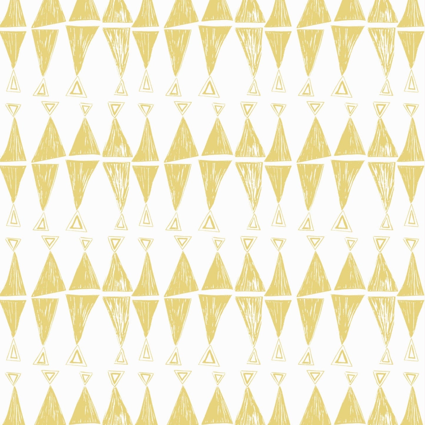 
                  
                    WALLPAPER ROLL Triangles are my Favourite Shape Wallpaper - Mustard
                  
                