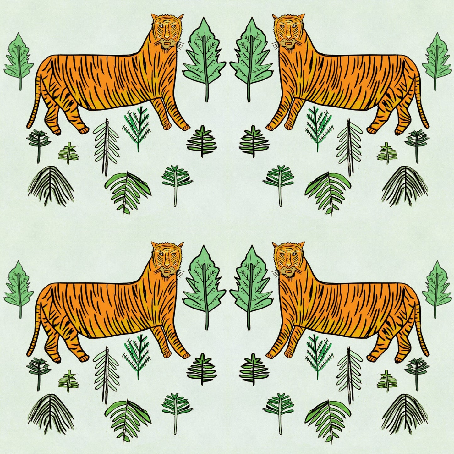 LINEN PER METRE Tiger Tiger  Linen - Serpentine