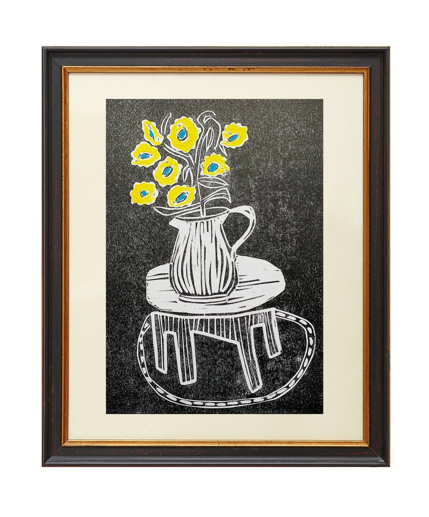 
                  
                    LINO PRINT The Sun and her Flowers
                  
                