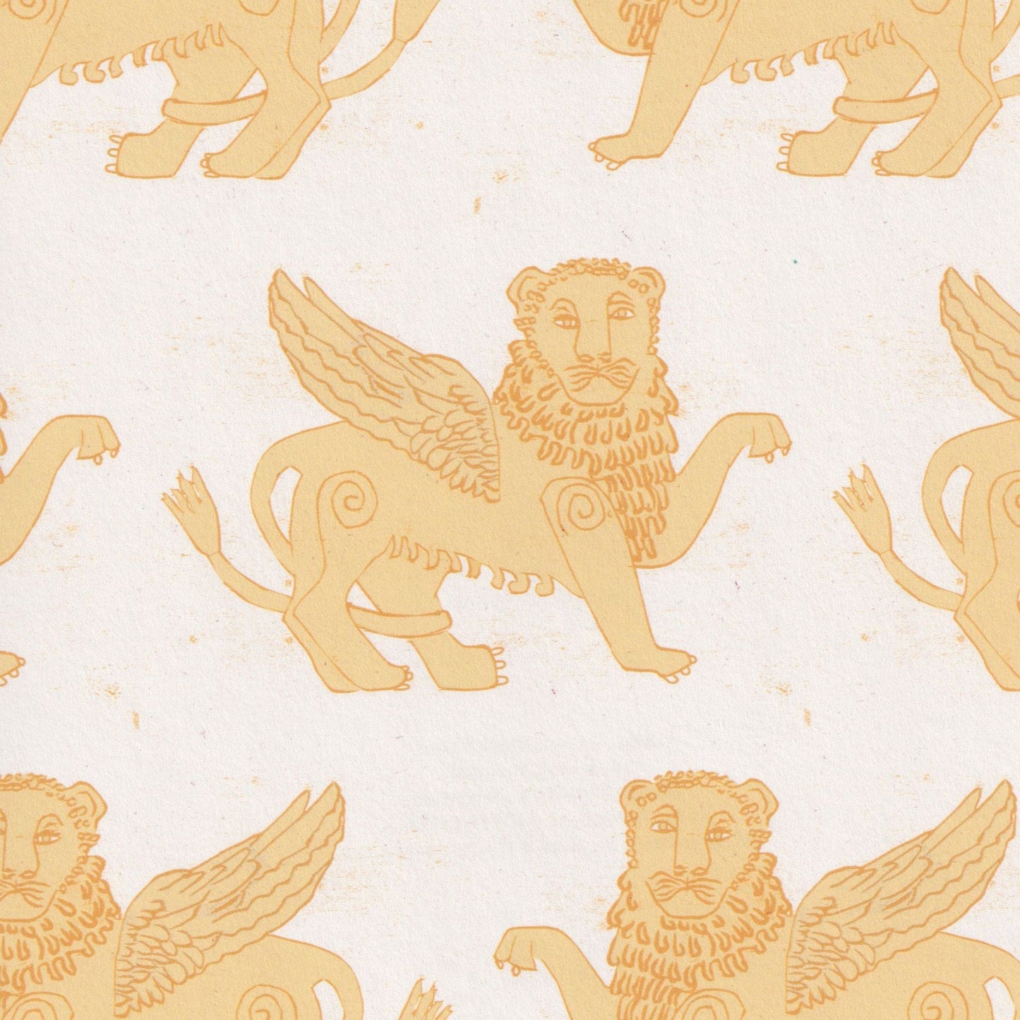 
                  
                    WALLPAPER Winged Lion Wallpaper - Mustard
                  
                