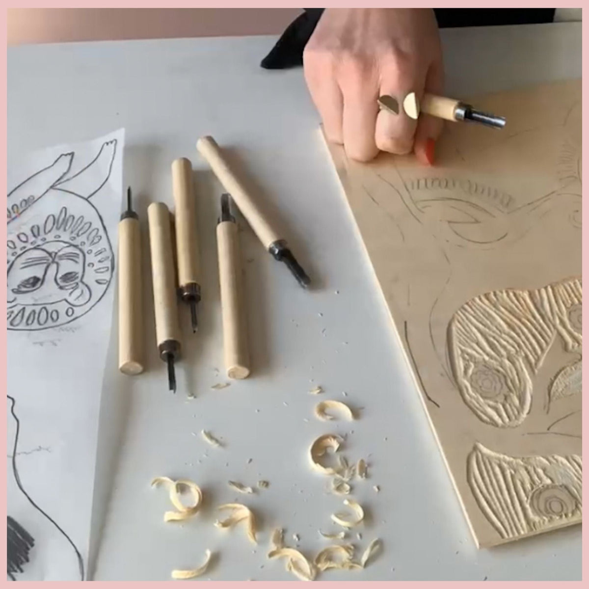 Woodblock Printing Kit by Annika Reed Studio – Annika Reed Studio LTD
