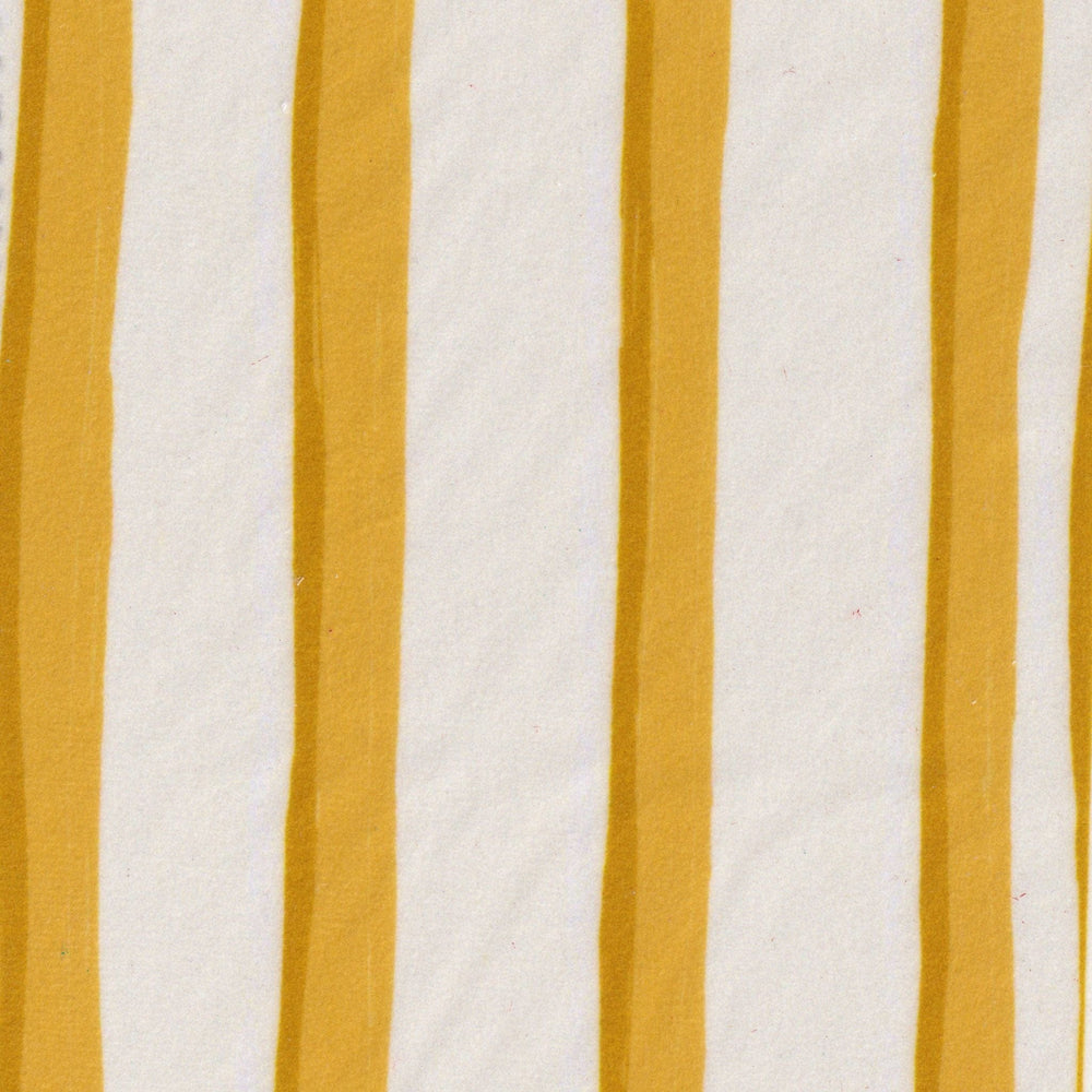 Velvet Somerset Stripes Recycled Velvet - Mustard